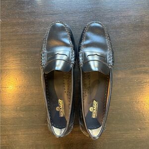 Sebago Shiny Black Penny Loafers